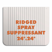 Low Spray Ridged Mud Flaps