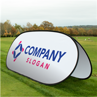 Horizontal Pop Up Banner