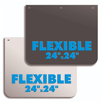 Flexible Mudflap 24&quot; x 24&quot;