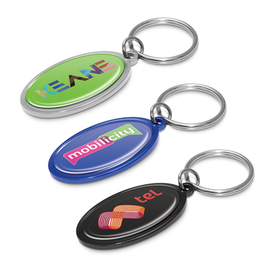 Key Ring - Prestige Oval 