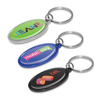 Key Ring - Prestige Oval 