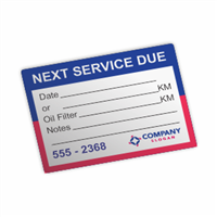 Car Service Stickers