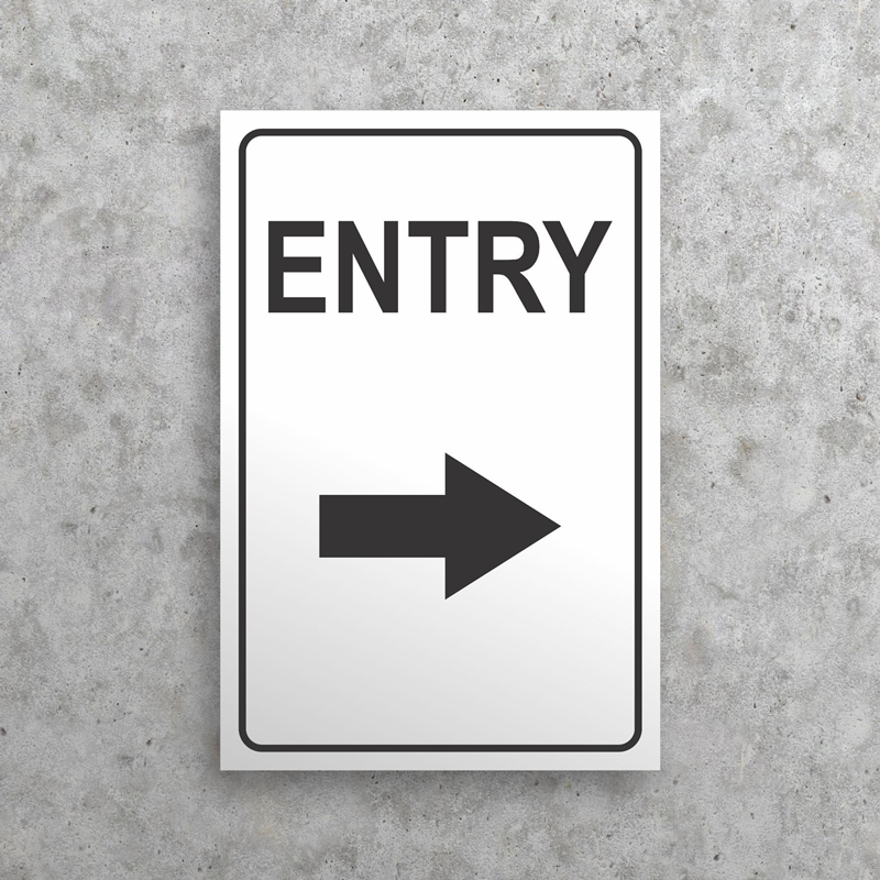 Entry Signs