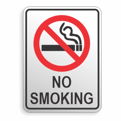 No Smoking Signs