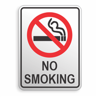No Smoking Signs