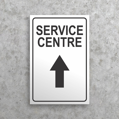 Service Centre Signs