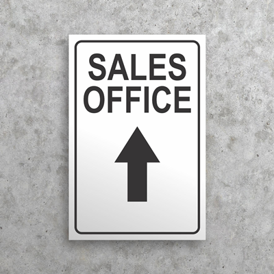 Sales Office Sign