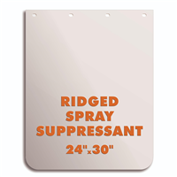 Low Spray Ridged Mud Flap 24&quot; x 30&quot;