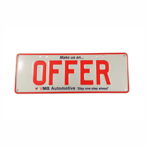 Branded embossed mudflaps